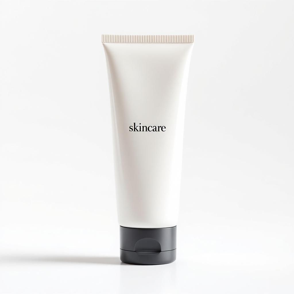 Product with logo text
